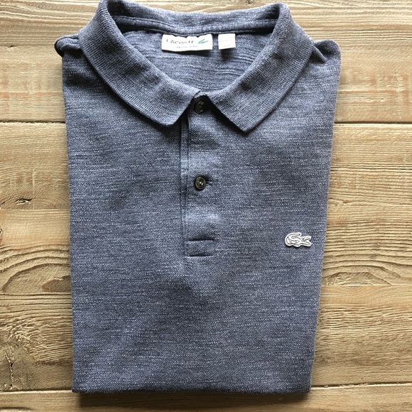 Lacoste white croc polo Clearance